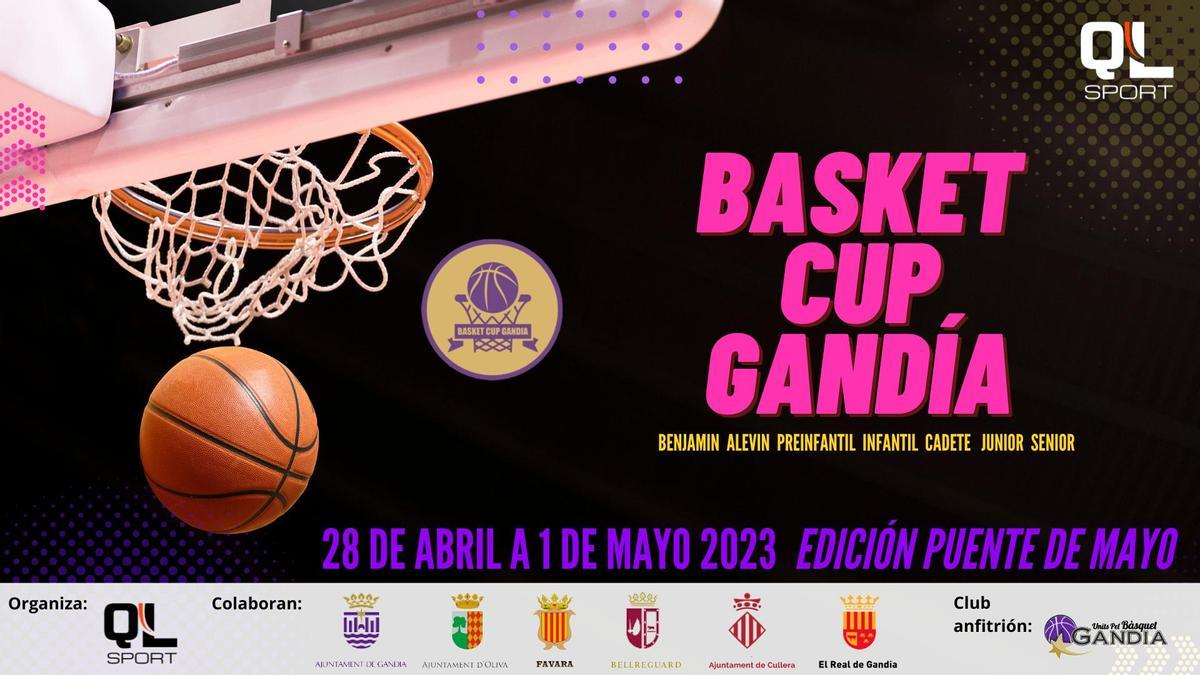 El Torneo Internacional Basket Cup Gandía es uno de los torneos de baloncesto nacionales más grandes a nivel de participación.