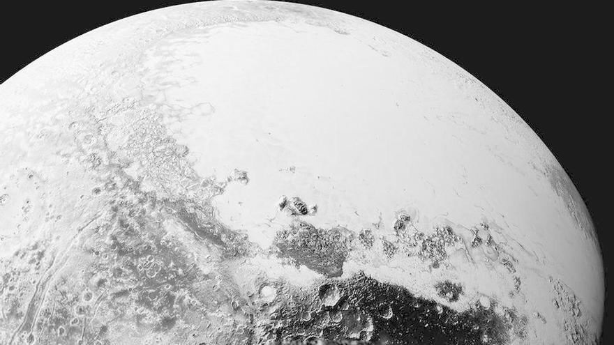 Imagen de Plutón captada por la &#039;New Horizons&#039;.