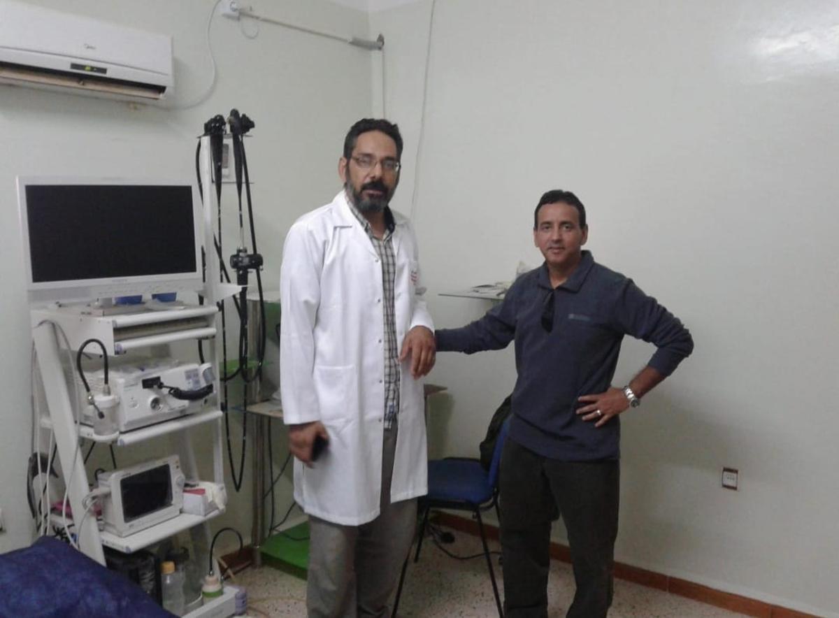 Salek Ali, en el Sáhara