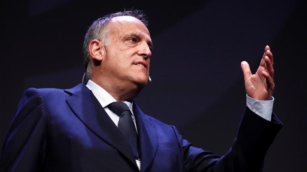 Tebas, de nuevo protagonista por sus declaraciones