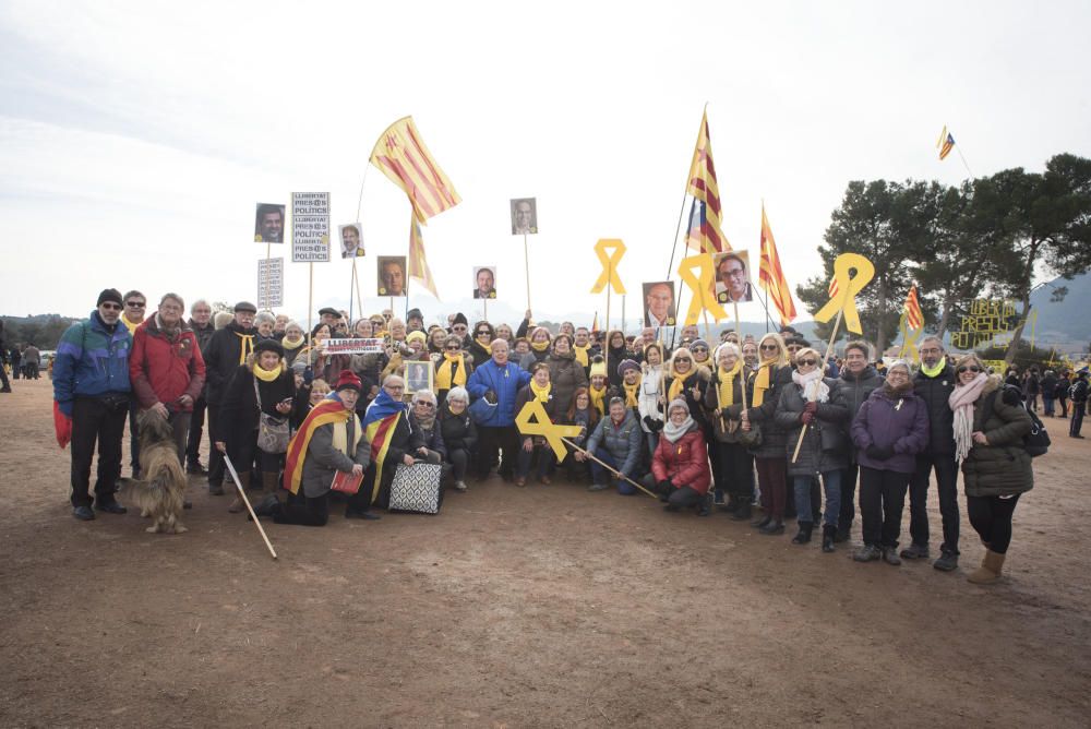 Acte a l'esplanada de Lledoners convocat per Assem