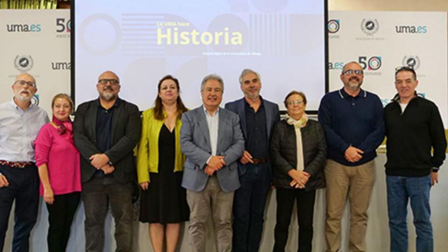 La historia de la Universidad de Málaga, disponible en la web