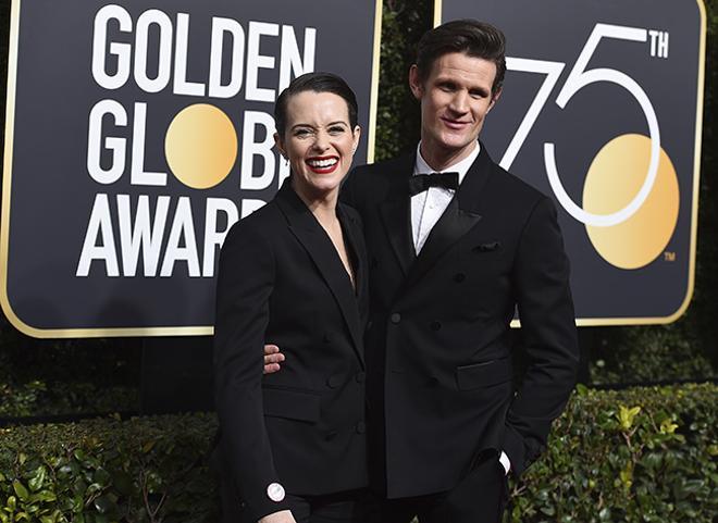 Claire Foy y Matt Smith