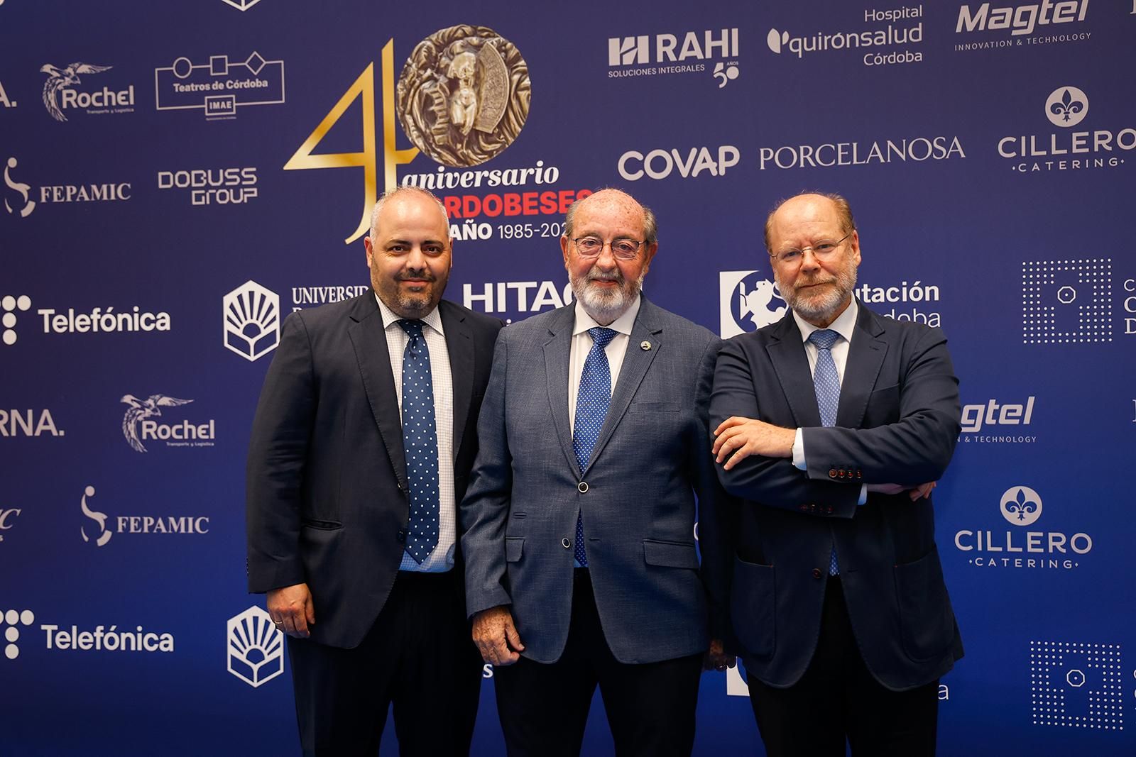 La gala del 40 aniversario de los Cordobeses del Año, en imágenes