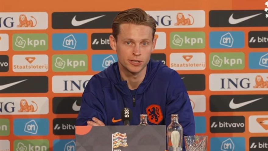 De Jong: "Jugar contra España será especial"