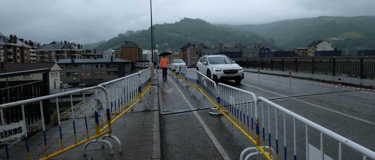 Estado actual del puente Seana.