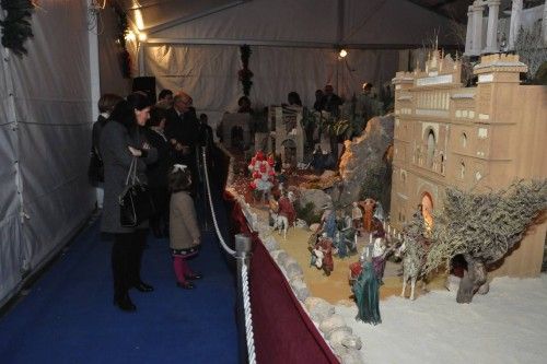 Inauguracio?n del Belen Monumental de Los Dormis 2012 de Cieza