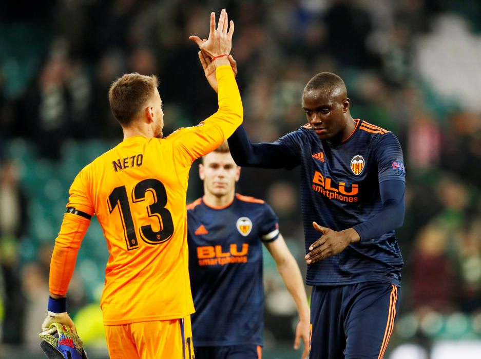 Europa League:  Celtic-Valencia CF (0-2)