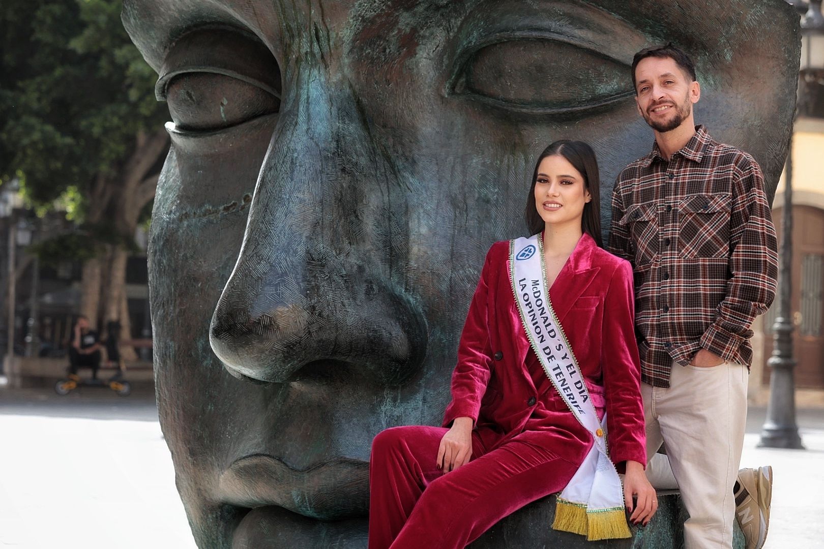 Hirisley Jiménez, candidata a Reina del Canaval de Santa Cruz de Tenerife