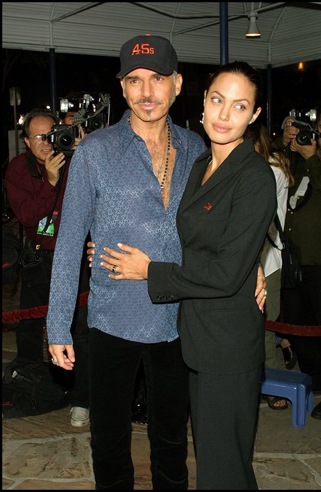 Angelina Jolie junto a Billy Bob Thornton cuando eran marido y mujer