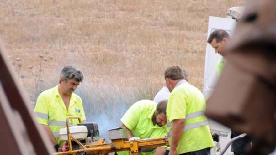 Retirada del tren accidentat