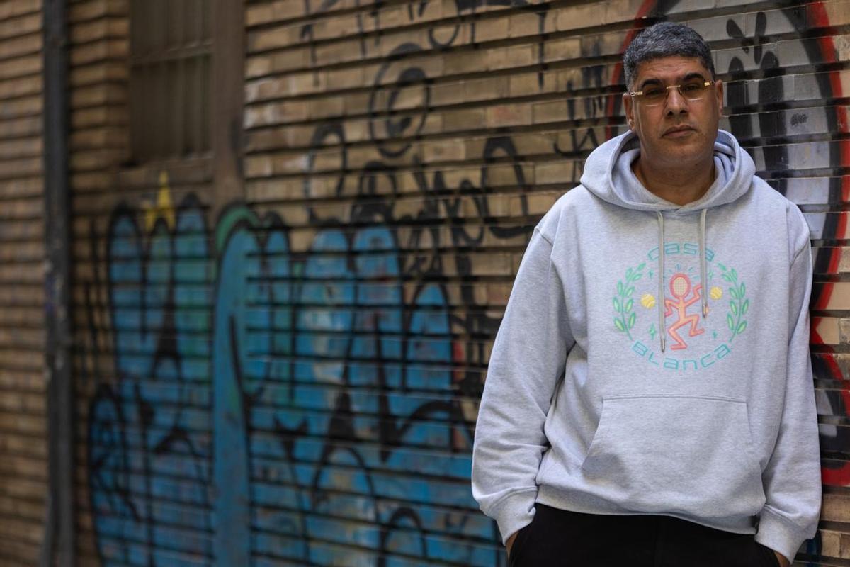 El escritor marroquí Rachid Benzine ha presentado hoy en València "El librero de Gaza".