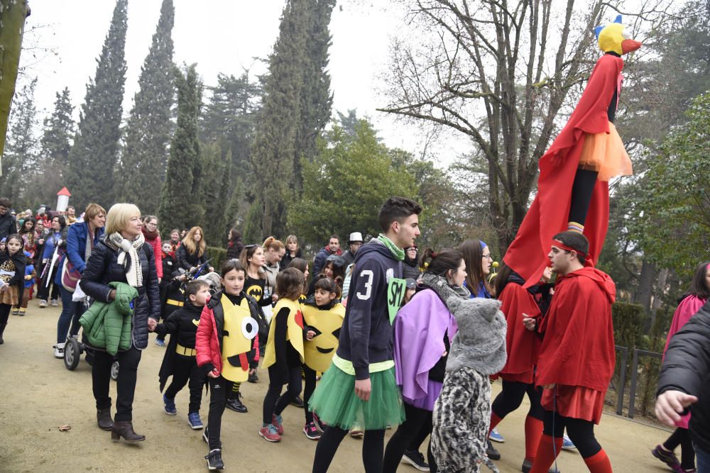 La rua del Carnaval infantil de Sallent