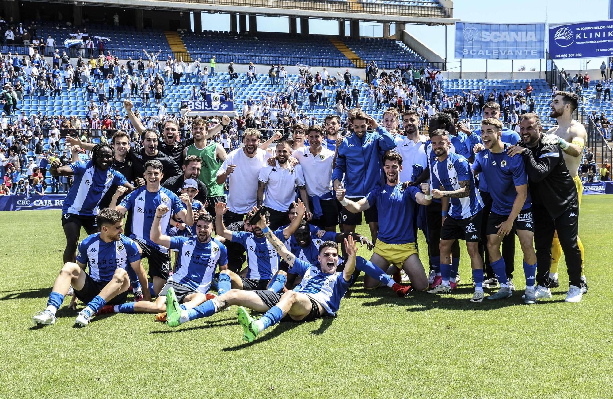 Las imágenes del Hércules CF- Peña Deportiva (5-1)