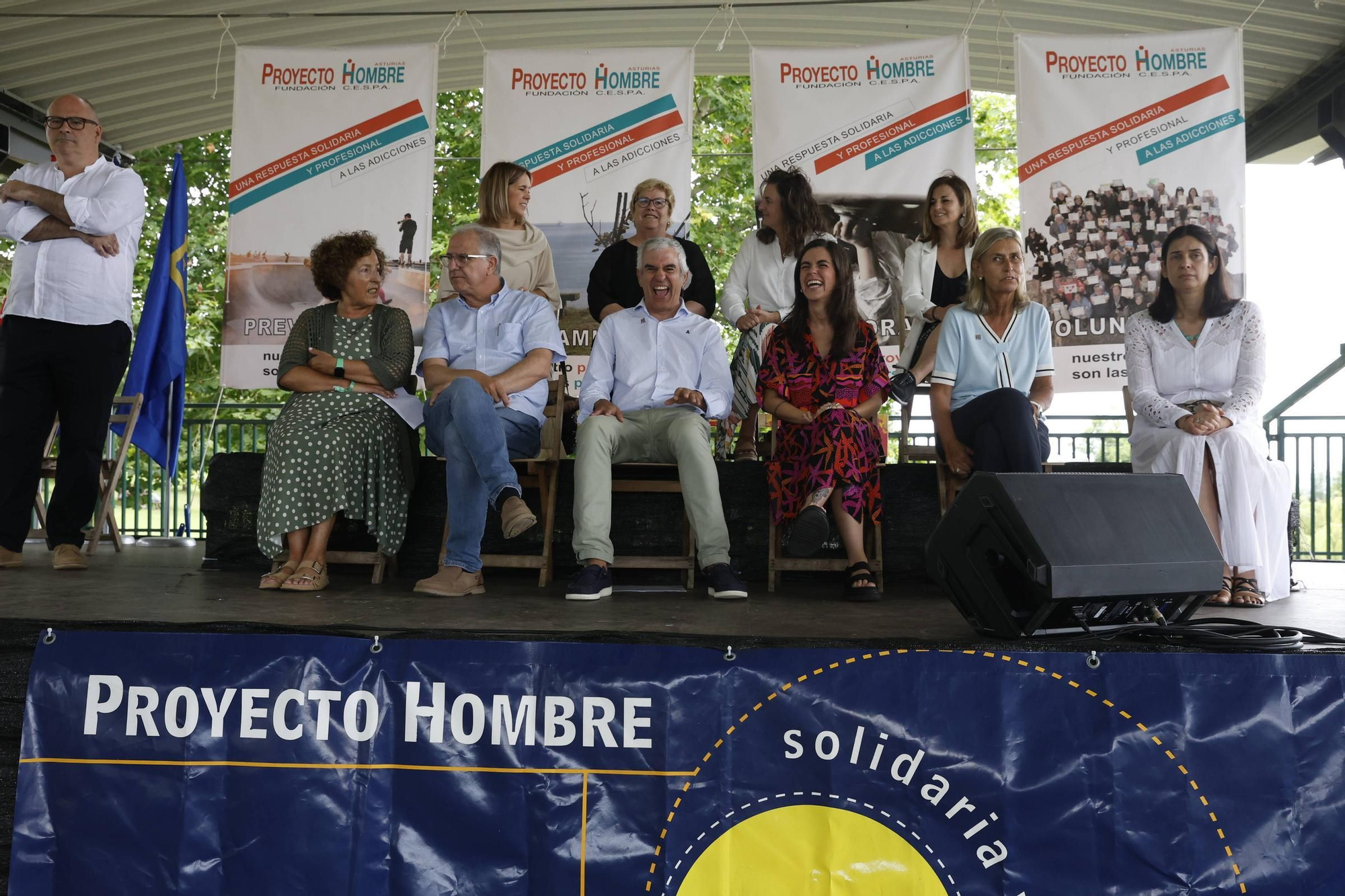 La fiesta anual de Proyecto Hombre en Gijón, en imágenes