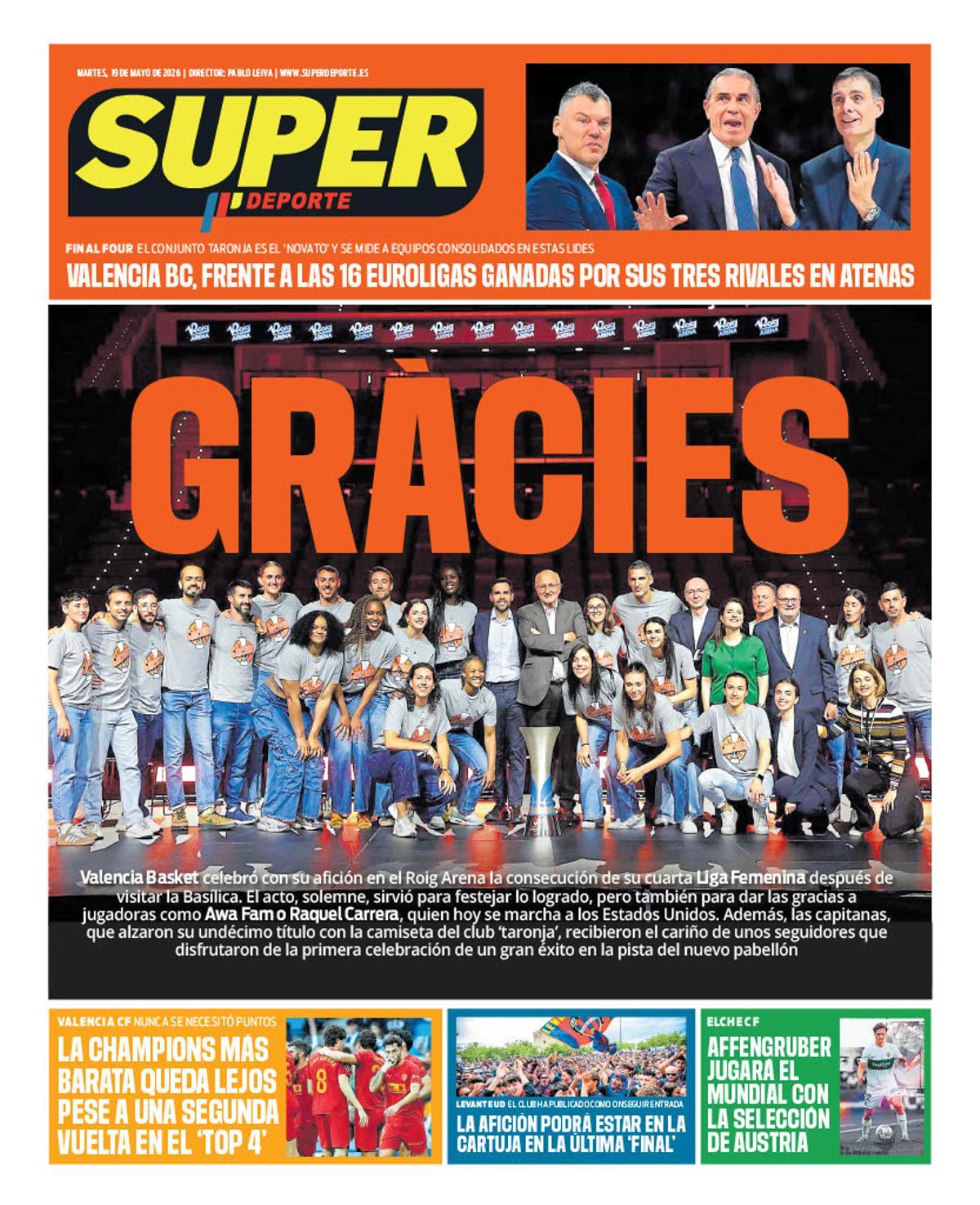 Las imágenes de las portadas de hoy