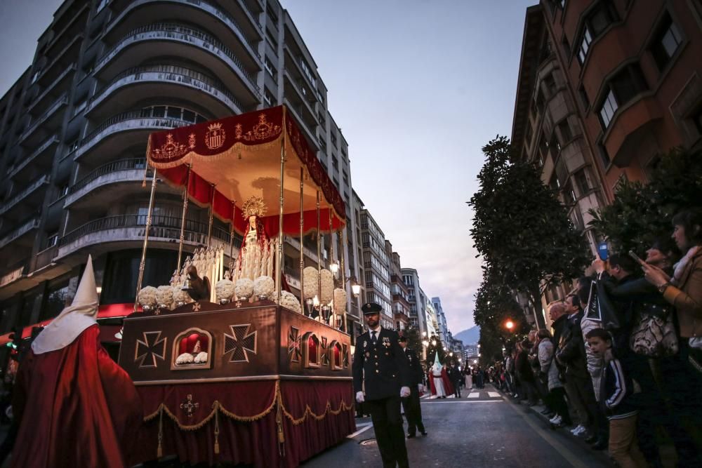 Procesión del Jesús Cautivo en la Semana Santa de Oviedo