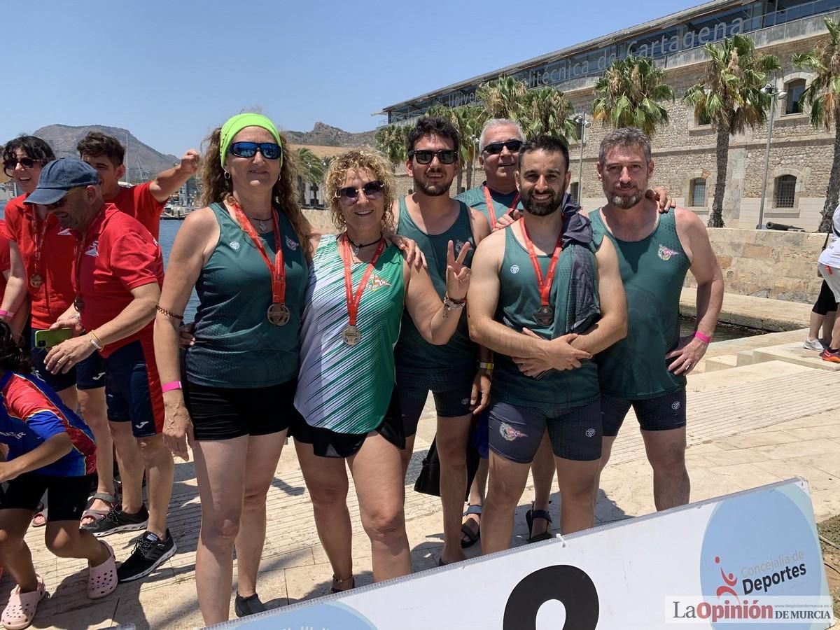 Las mejores imágenes de la IV Regata de la Liga de Barco Dragón