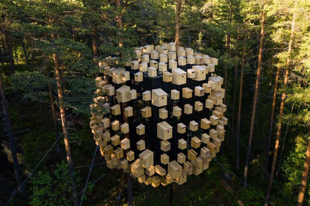 TreeHotel-biosphere (Harads, Suecia)