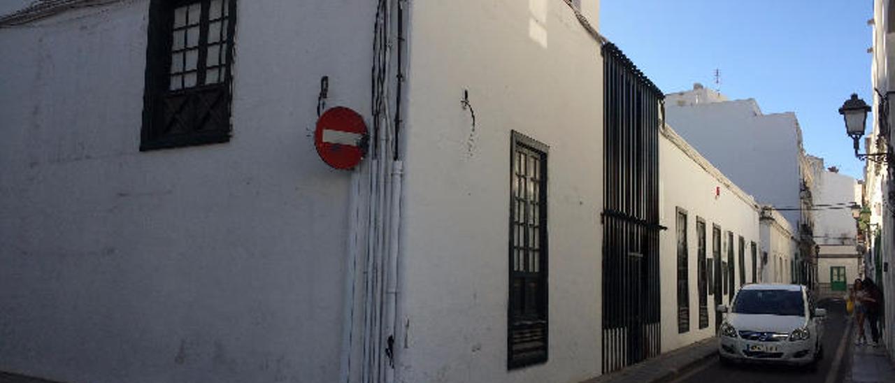 Sede del Centro Insular de Cultura El Almacén, en el centro de Arrecife, en una imagen tomada ayer.