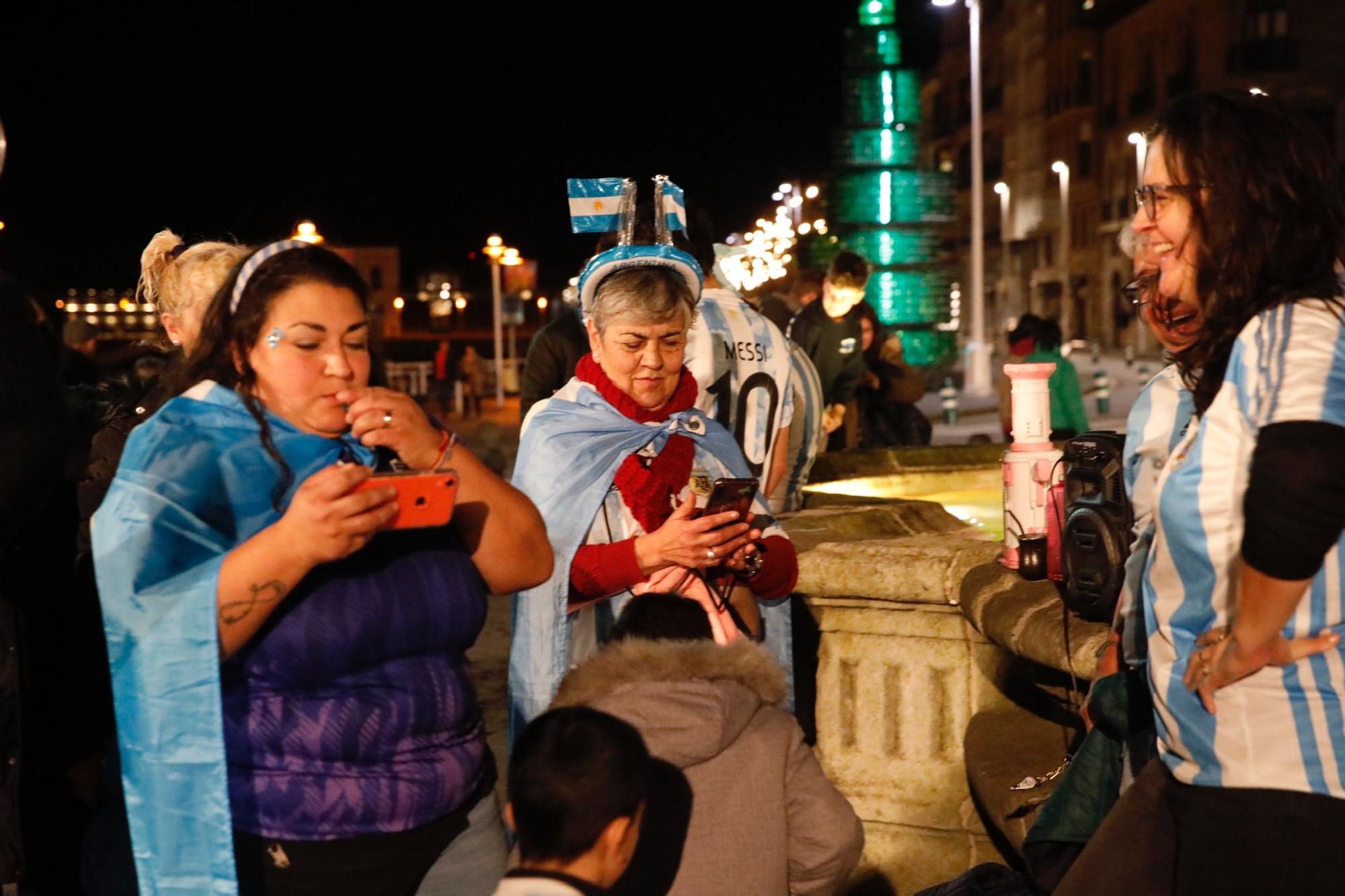 En imágenes: Gijón celebra el Mundial de Argentina como propio