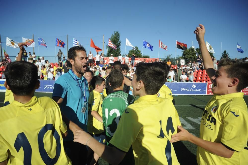 Los jóvenes del Submarino Amarillo doblegaron en la final a la Roma, que debutaba en el torneo.