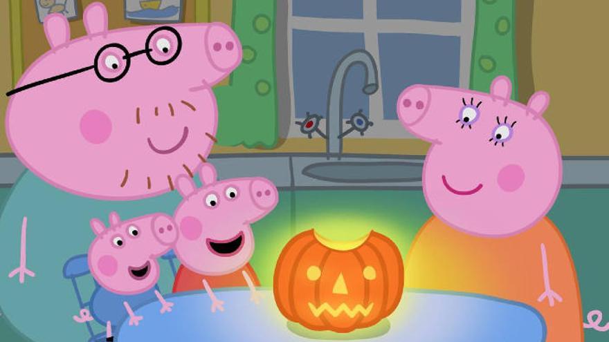 Una imagen de la serie de dibujos &#039;Peppa Pig&#039;.