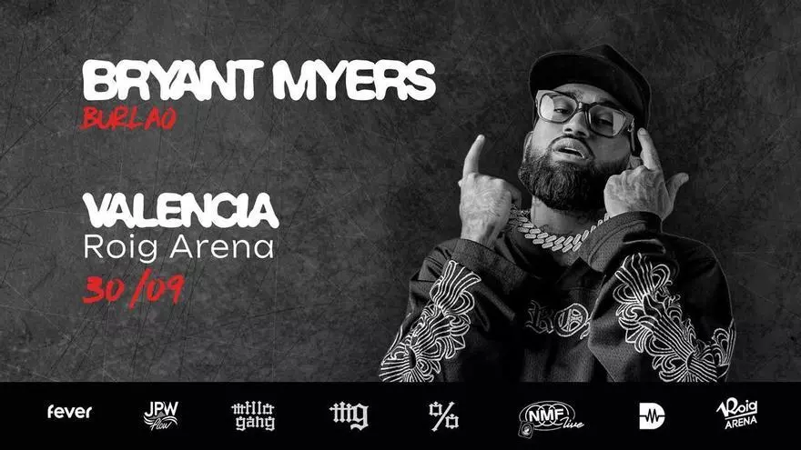 Bryant Myers actuará en el Roig Arena con su 'Burlao Tour'