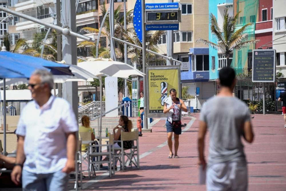 La fase 2 vuelve a llenar de vida Las Canteras