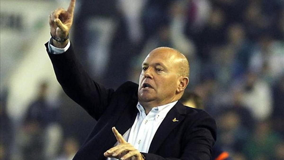 Pepe Mel, técnico del Betis