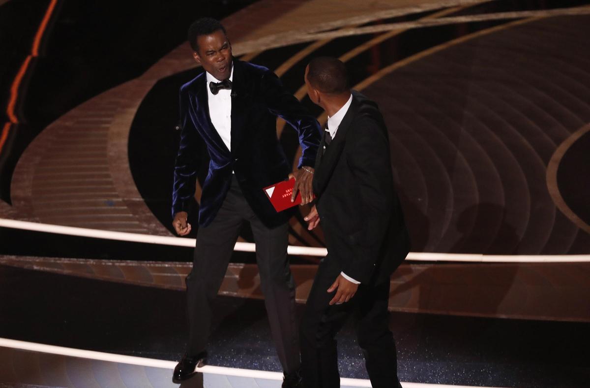 Will Smith, durante el famoso incidente de la edición de 2022.