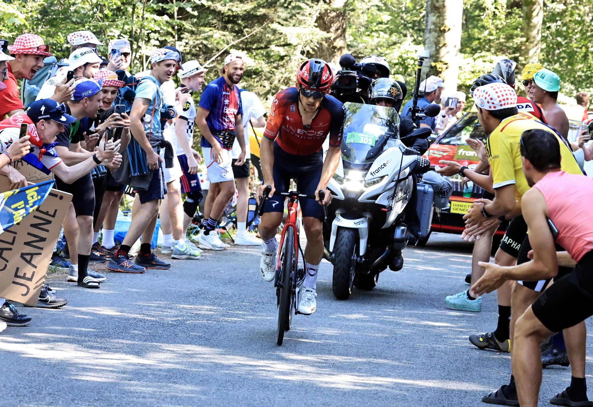 IMÁGENES | Las mejores imágenes de la etapa 13 del Tour de Francia