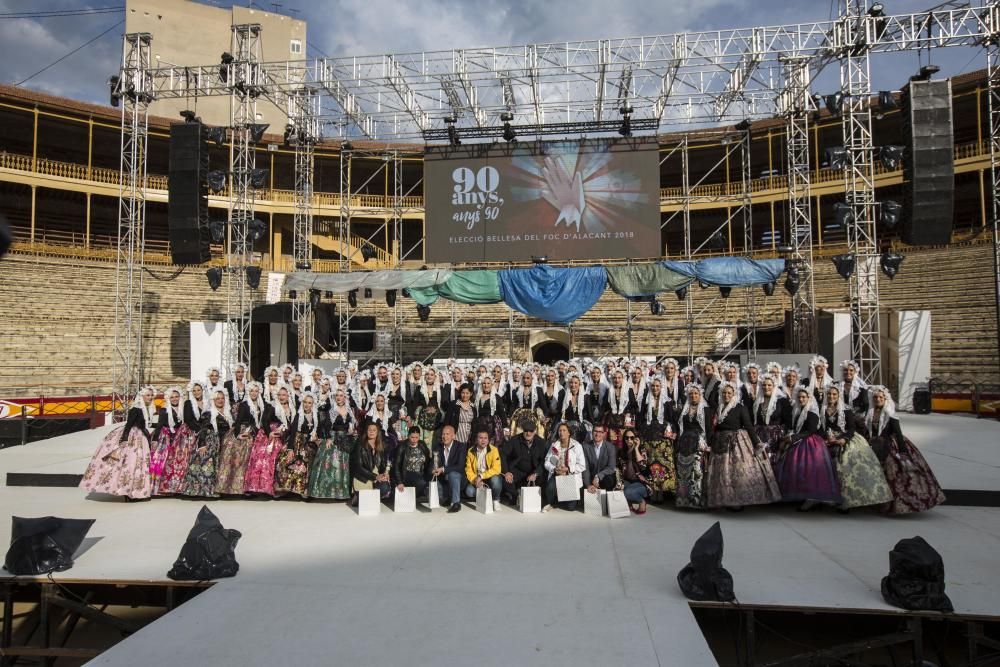 Segundo ensayo de la Gala de elección de la Bellea del Foc 2018