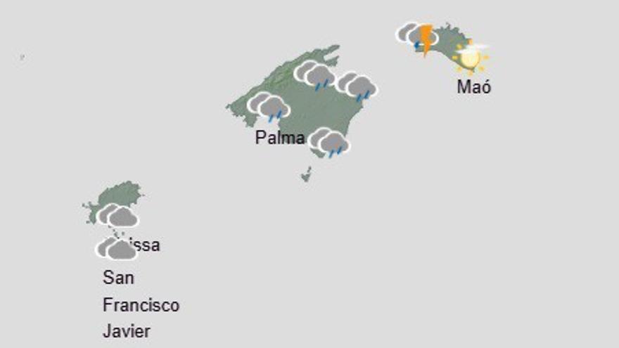El tiempo hoy, martes 23 de diciembre, en Baleares.