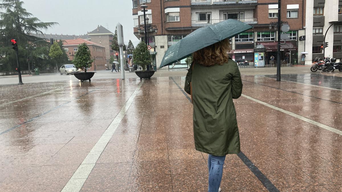 Tormenta en Oviedo