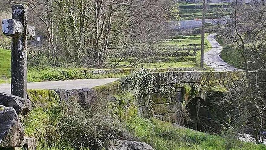 Ponte de Baralla, uno de los espacios a mejorar en A Pedra.