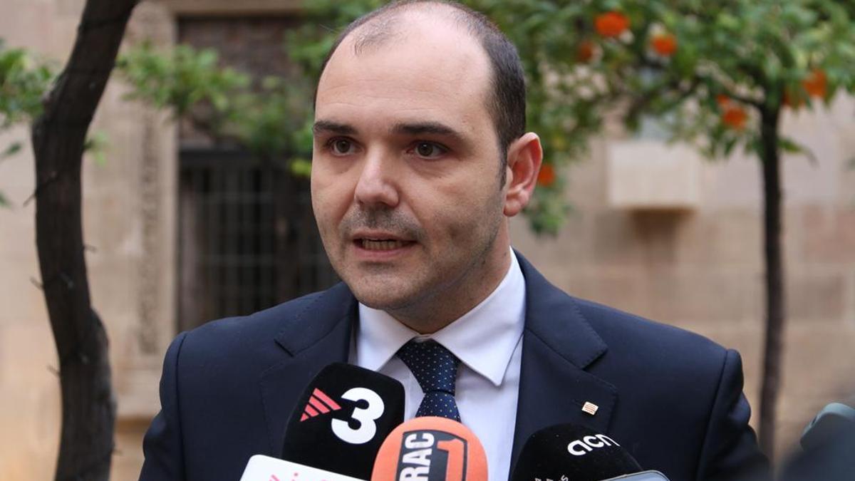 El conseller de Presidència, Albert Dalmau