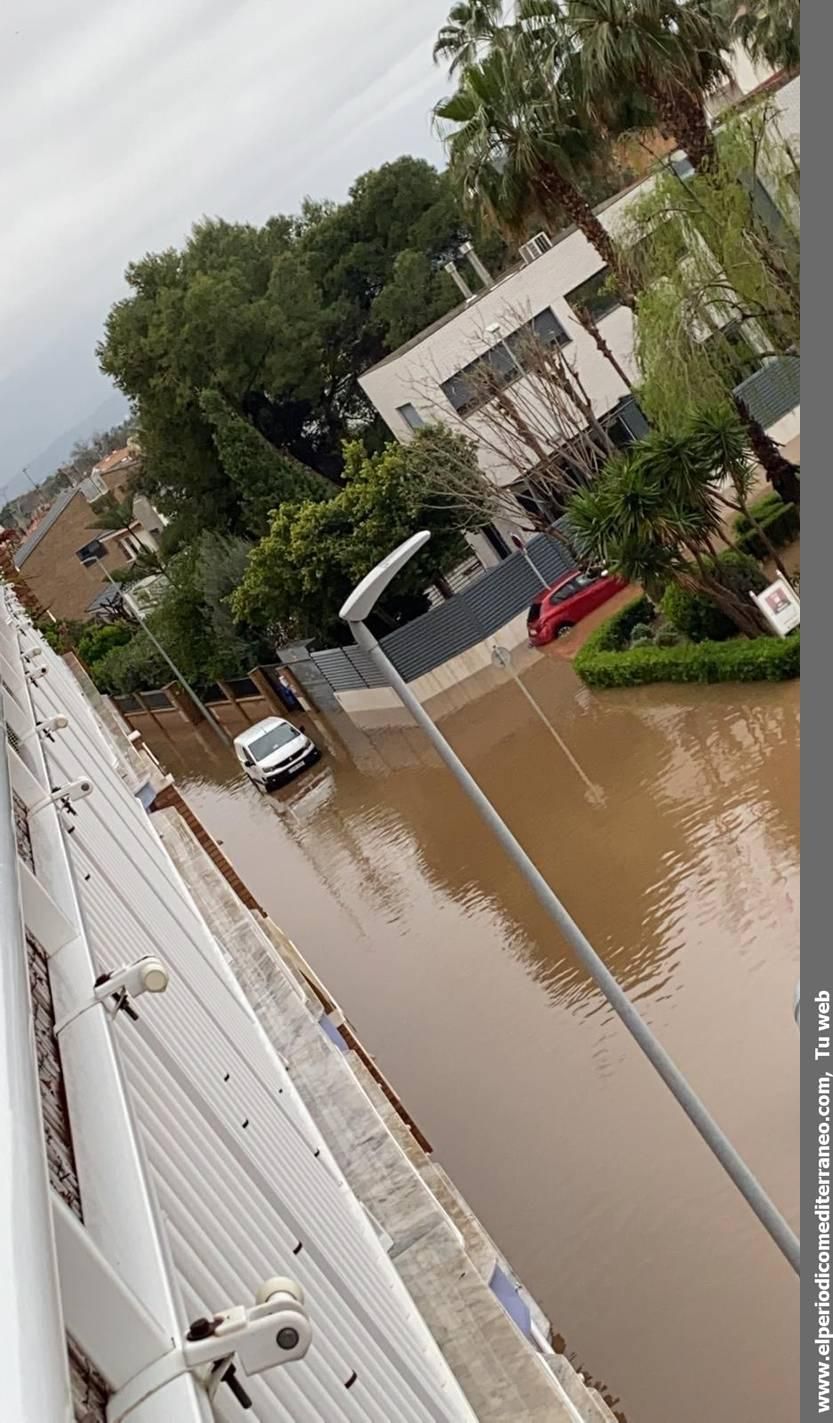 La imágenes más impactantes de la lluvia en Castellón