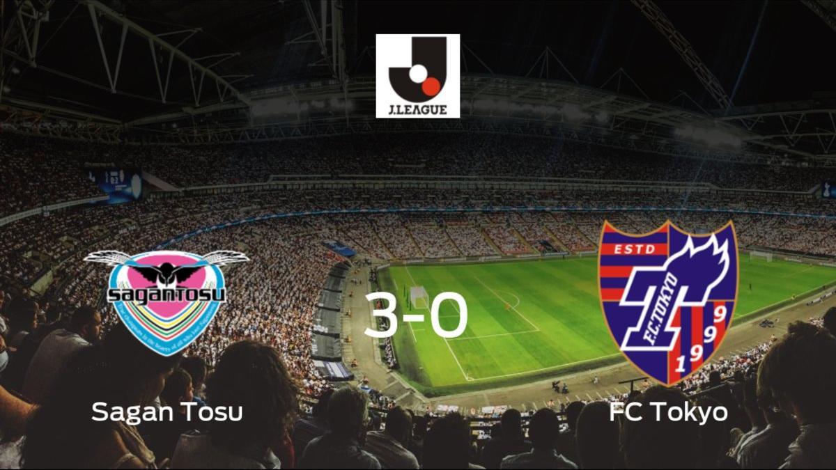 El Sagan Tosu se hace con los tres puntos tras golear al FC Tokyo en casa (3-0)