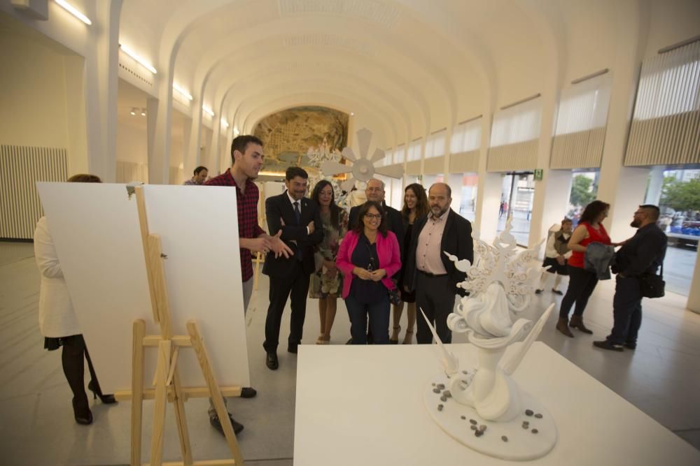 Las Hogueras Especiales de Alicante presentan sus maquetas y bocetos