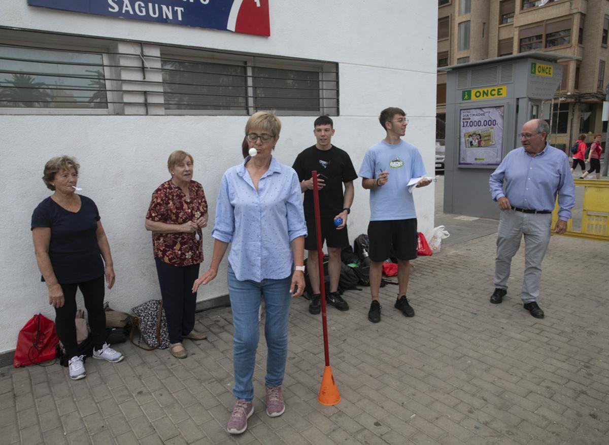 Actividad intergeneracional en la Semana del Mayor de Sagunt