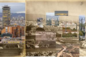 Panorama de Barcelona al llarg de 438 anys (fragment 2)