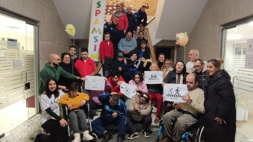 Los usuarios de Aspamsim trasladaron al centro las actividades. | G. Núñez