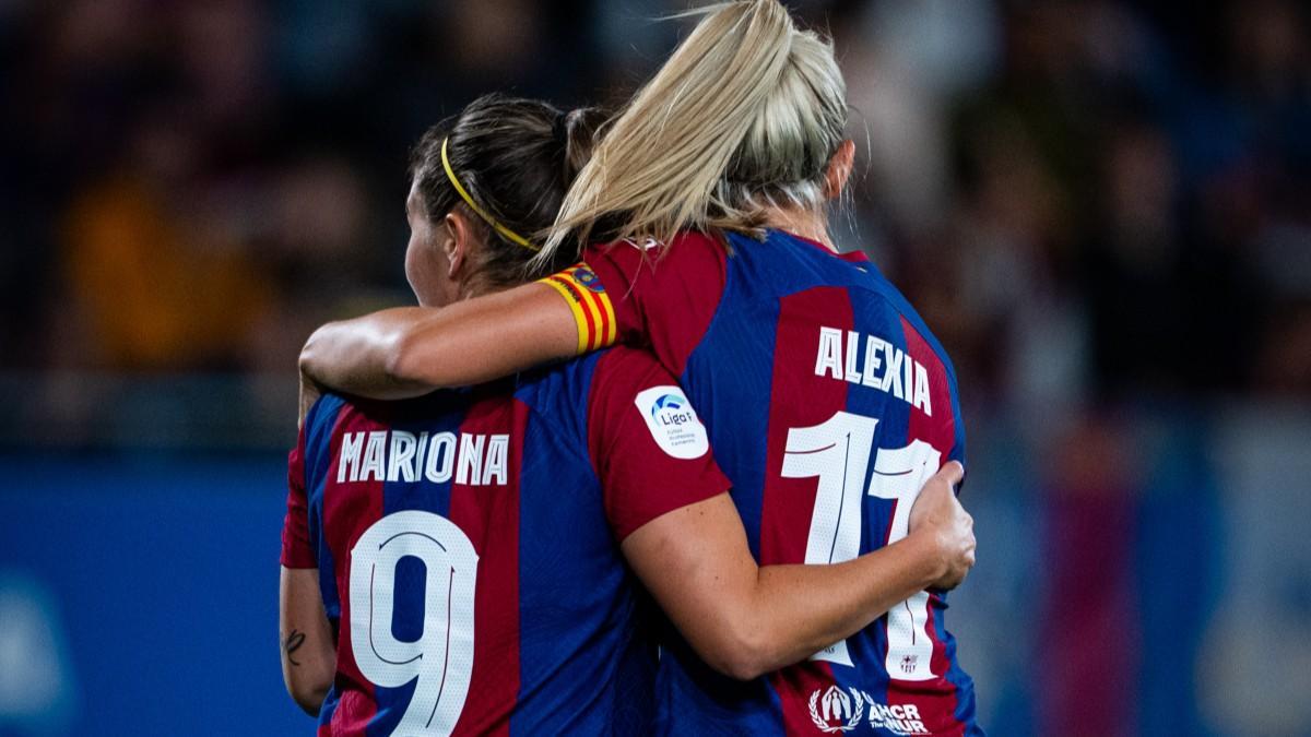 Mariona y Alexia, ante el Granada