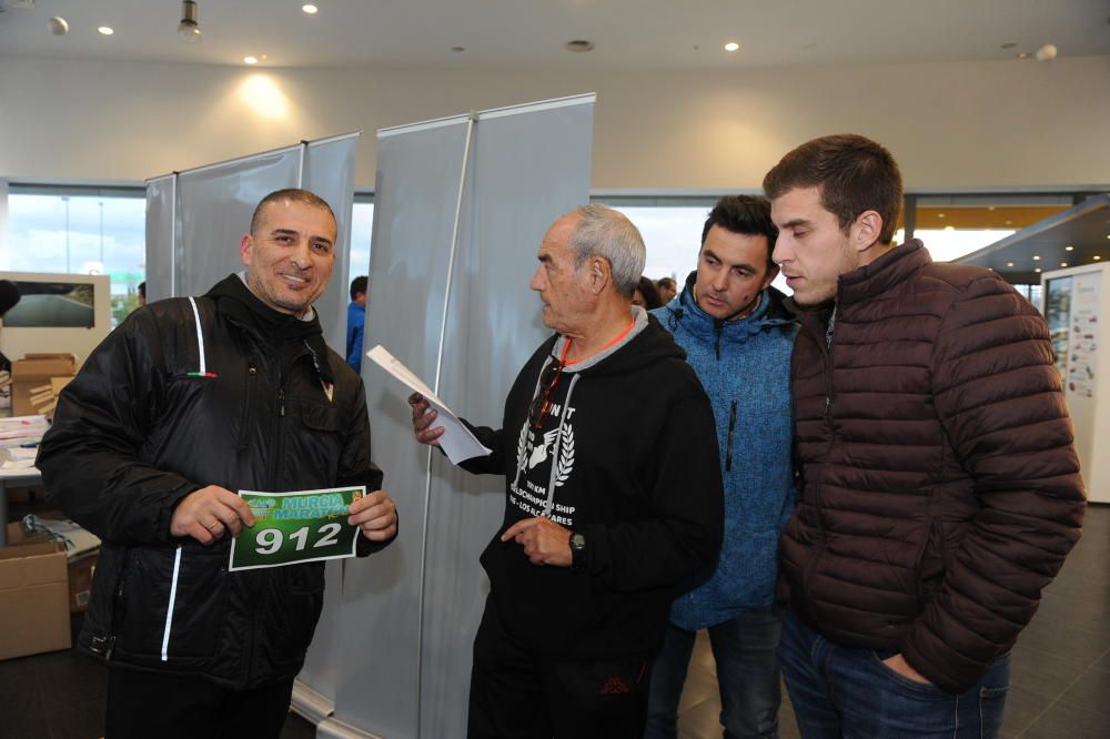 Entrega de dorsales del Murcia Maratón