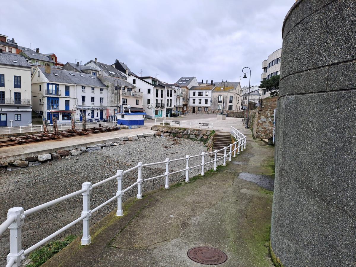 La zona baja del paseo por donde comenzará la obra.