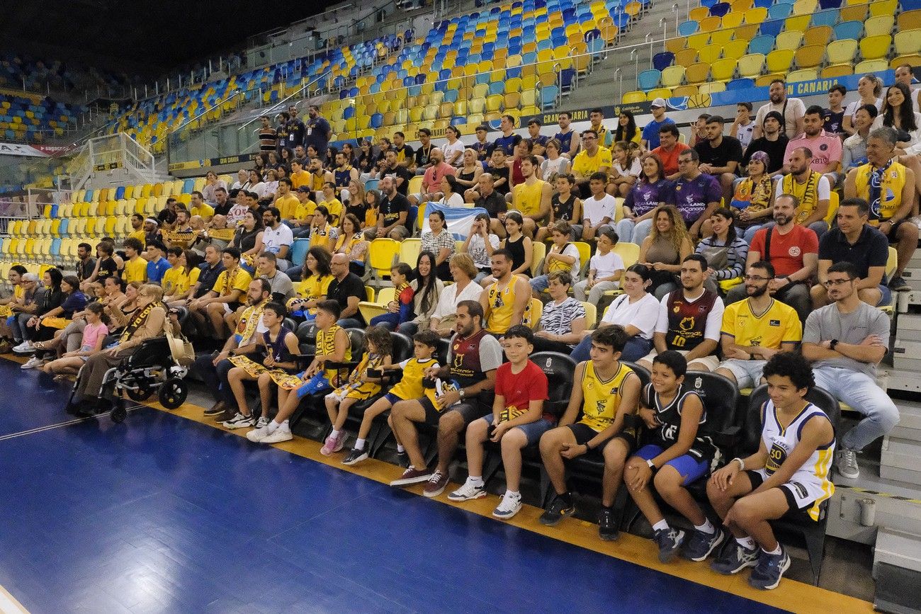 Despedida del Granca desde el Arena para la Copa del Rey