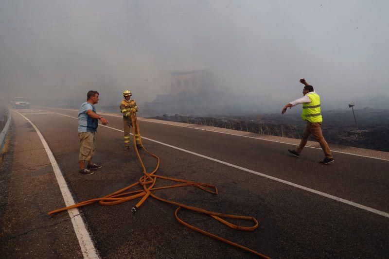 Incendio en Fermoselle