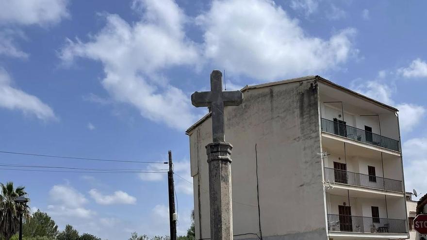 Mancor de la Vall vuelve a lucir Creu de Terme tras su restauración