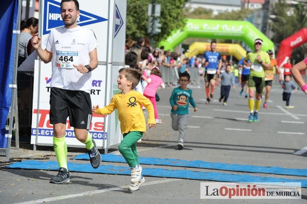 Media Maratón de Murcia: llegada (2ª parte)